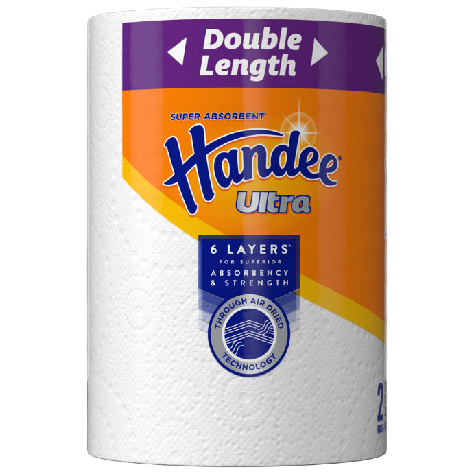 Handee Ultra Double Length Paper Towels 2 Pack