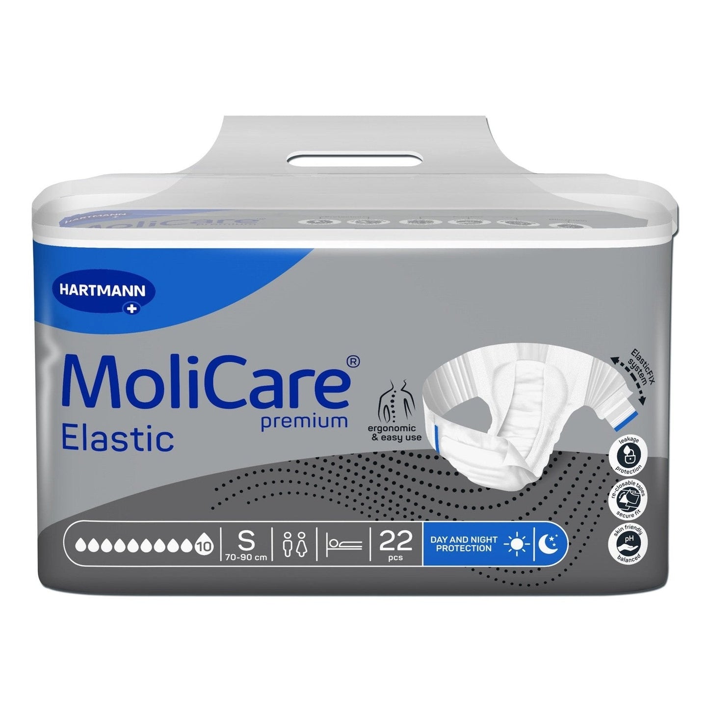 MOLICARE PREMIUM ELASTIC 10D SMALL 22Pcs - Cutprice Online