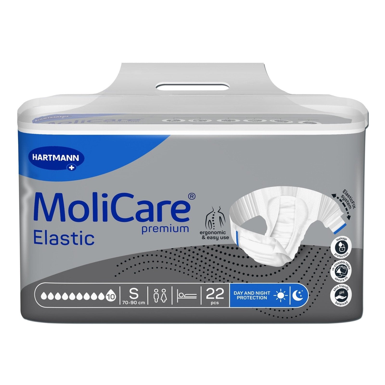 MOLICARE PREMIUM ELASTIC 10D SMALL 22Pcs - Cutprice Online