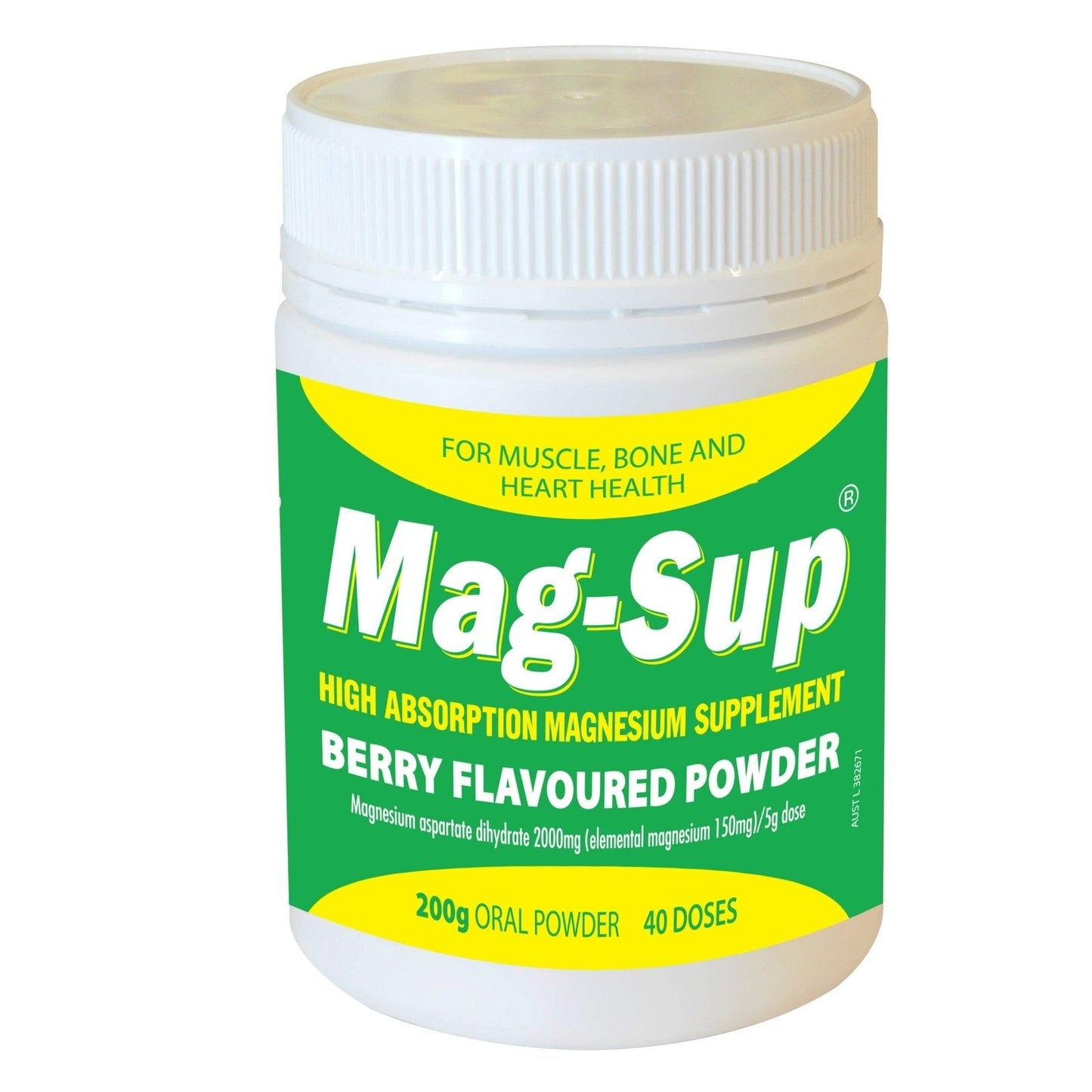 MAG-SUP ORAL POWDER JAR 200G - Cutprice Online