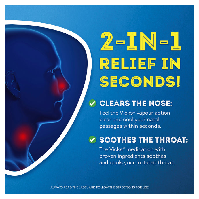 Vicks Vapodrops Butter Menthol 70 Lozenges