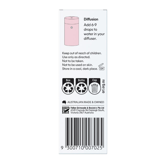 Bosisto's True You Inspired Diffuser Oil 10ml