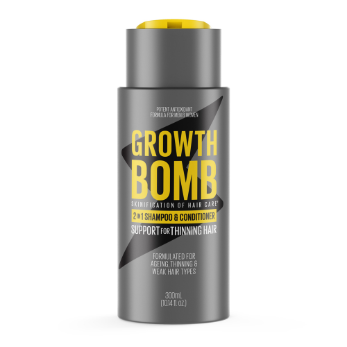 GROWTH BOMB 2 in 1 Shampoo & Conditioner 300mL