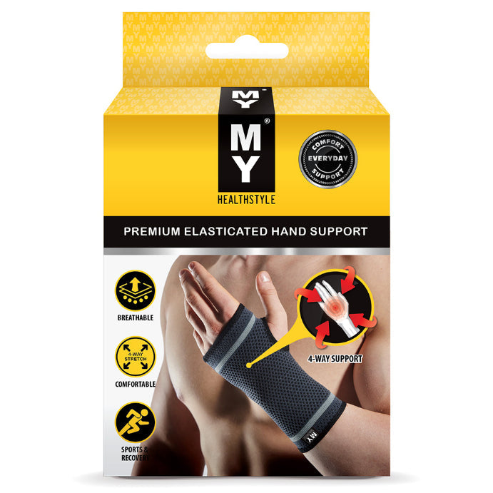 My Premium Elasticated Hand Support Large 1 Each