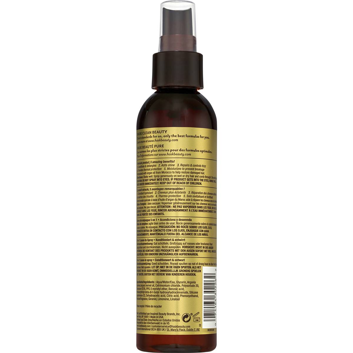 Hask Argan Oil 5-in-1 Leave-in Spray 175ml - Cutprice Online