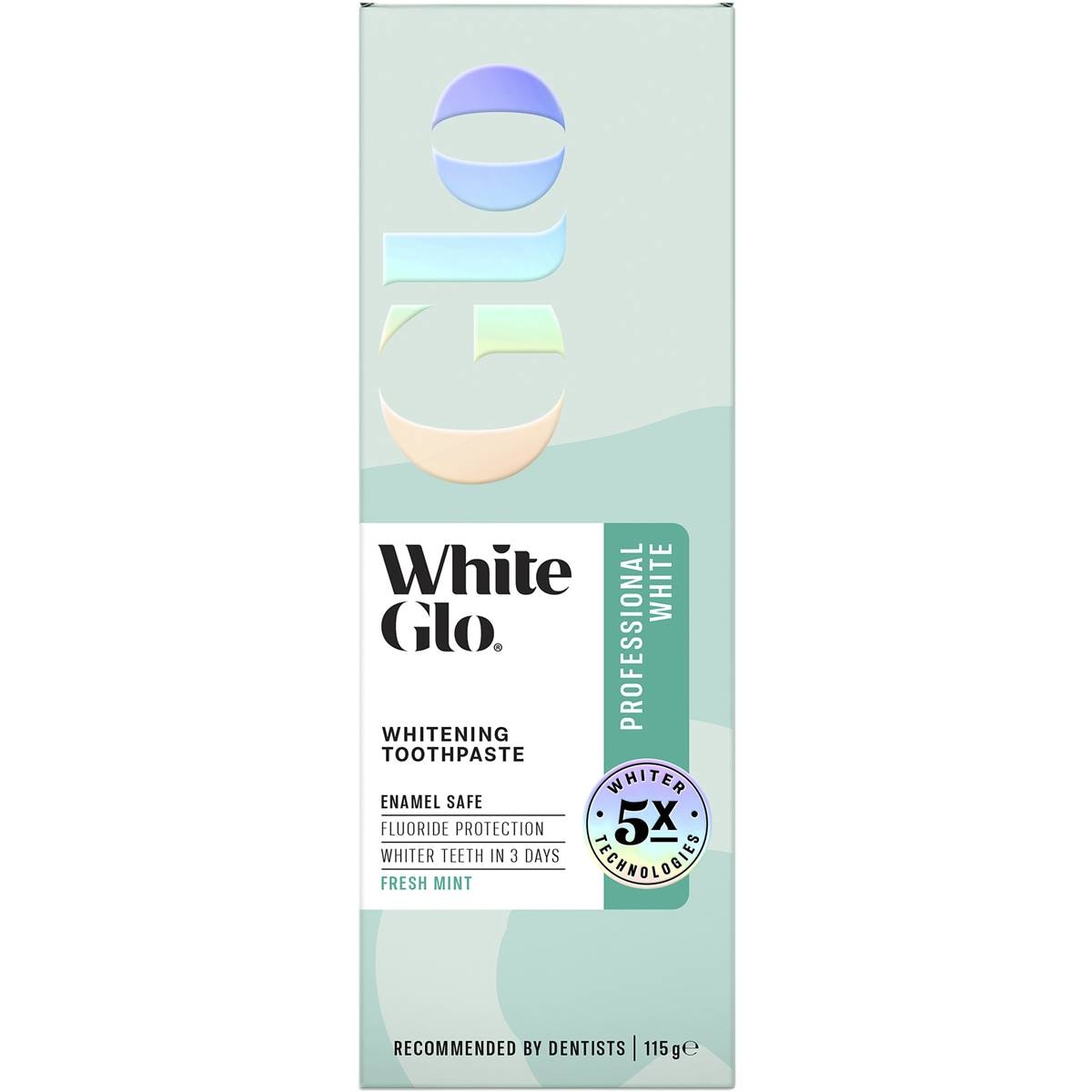 White Glo Professional Whitening Toothpaste 115g - Cutprice Online