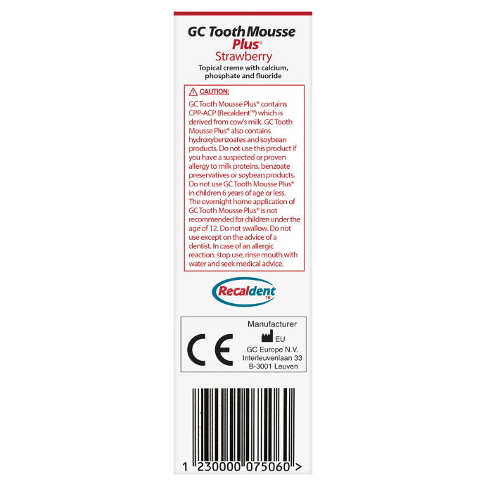 Gc Tooth Mousse Plus Strawberry
