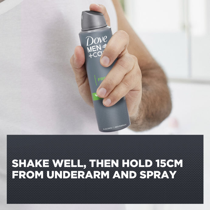 Dove Men+ Care Fresh 48h Protection + Comfort Anti-perspirant 250ml