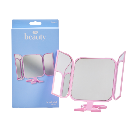 Pharmacy Health Handheld Mirror Pink