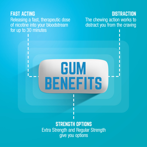 Nicotinell Nicotine Gum Fruit 2mg 144 Pieces