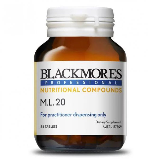 Blackmores Professional M.L.20 84 Tablets BLACKMORES