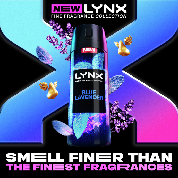 Lynx Deo Aerosl Blue Lavender 150ml