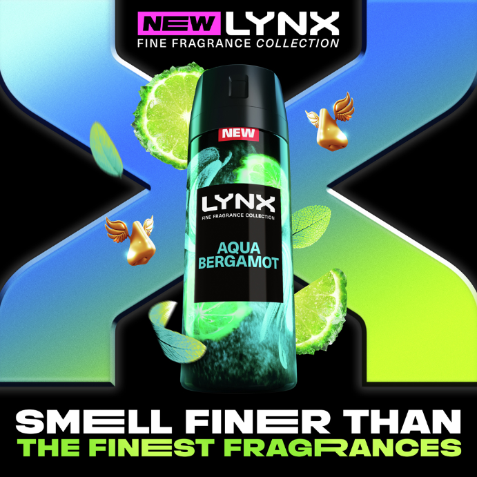 Lynx Deo Aerosl Aqua Bergamot 150ml