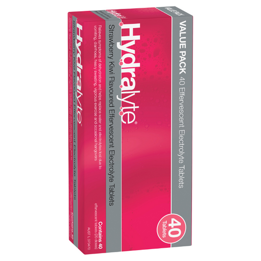 Hydralyte Eff Strawberry Kiwi 40tab