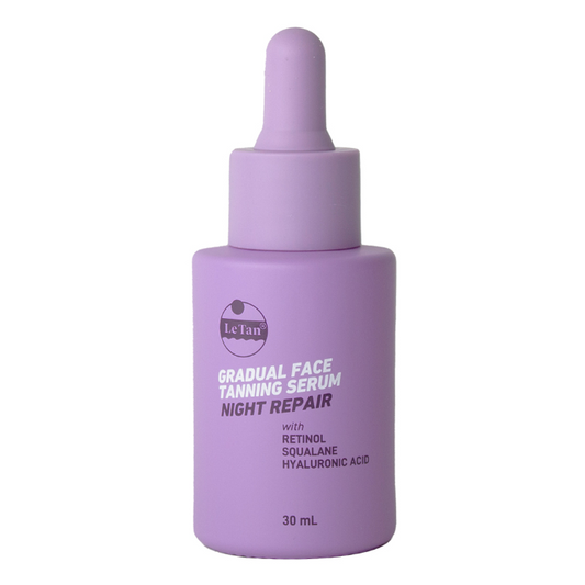 LeTan Gradual Face Tanning Serum Night Repair 30mL