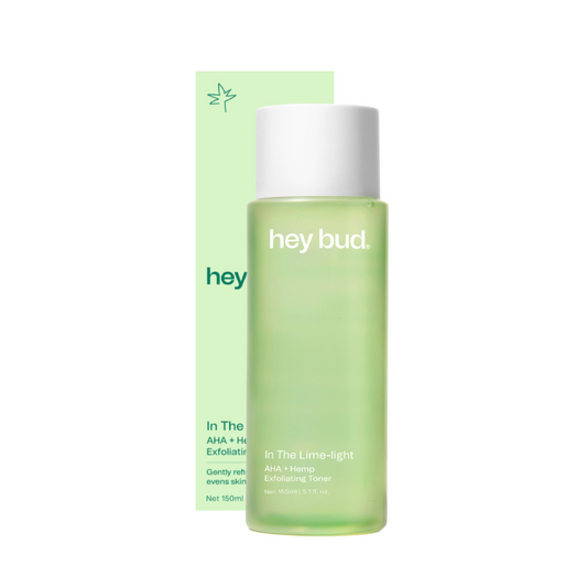 Hey Bud AHA + Hemp Exfoliating Toner 150mL