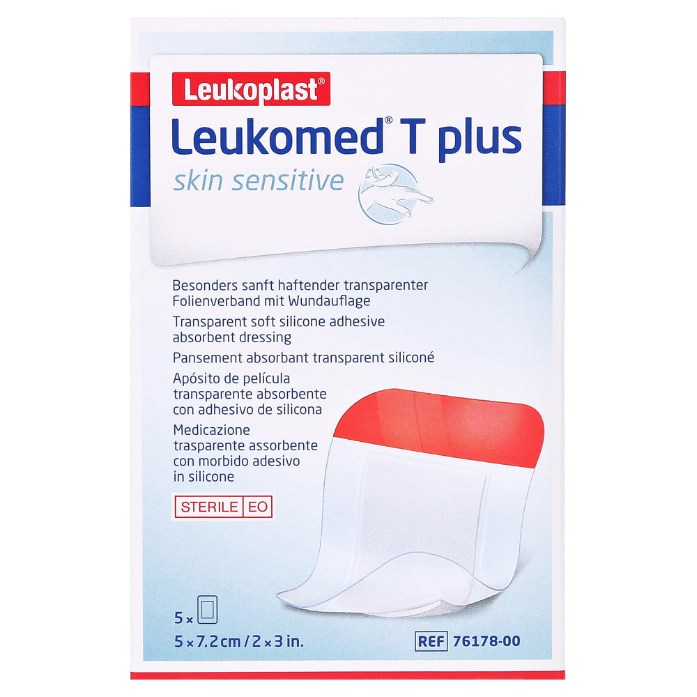 Leukomed T Plus Skin Sensitive Transparent 5cm x 7.2cm 5PK - Cutprice Online