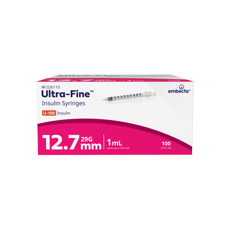 BD Syringes 1ml 29g X 12.7mm 100 Pack - Cutprice Online