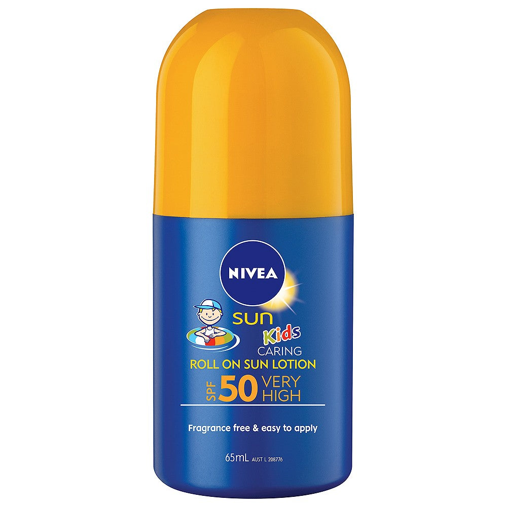Nivea Sun SPF 50+ Protect & Moisture Roll On  Kids 65ml - Cutprice Online