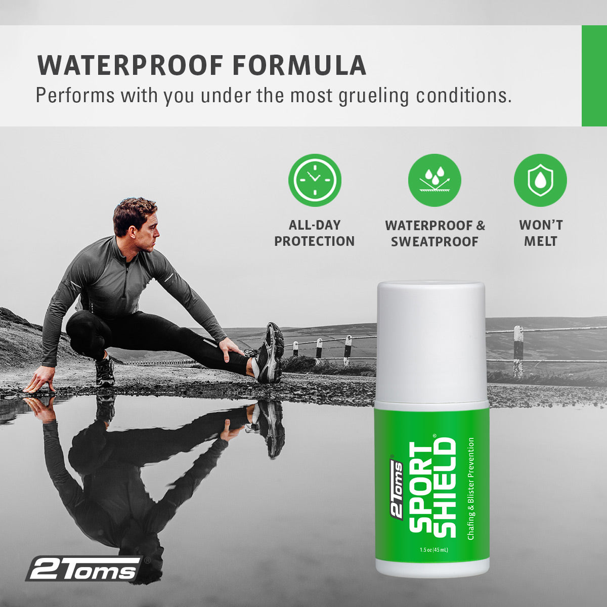 2toms Sportshield 1.5oz Roll-on - Cutprice Online