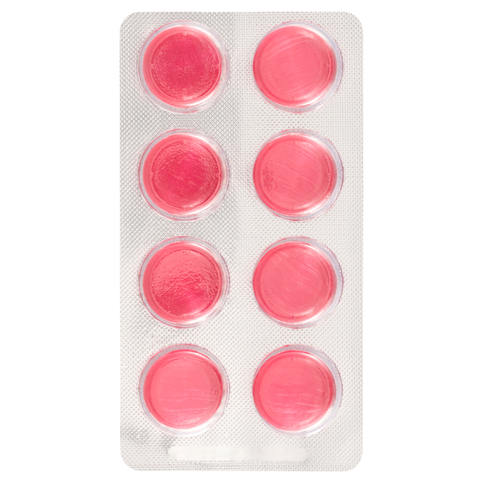 Difflam Anti-Inflammatory and Antibacterial Sugar Free Strawberry 16 Lozenges
