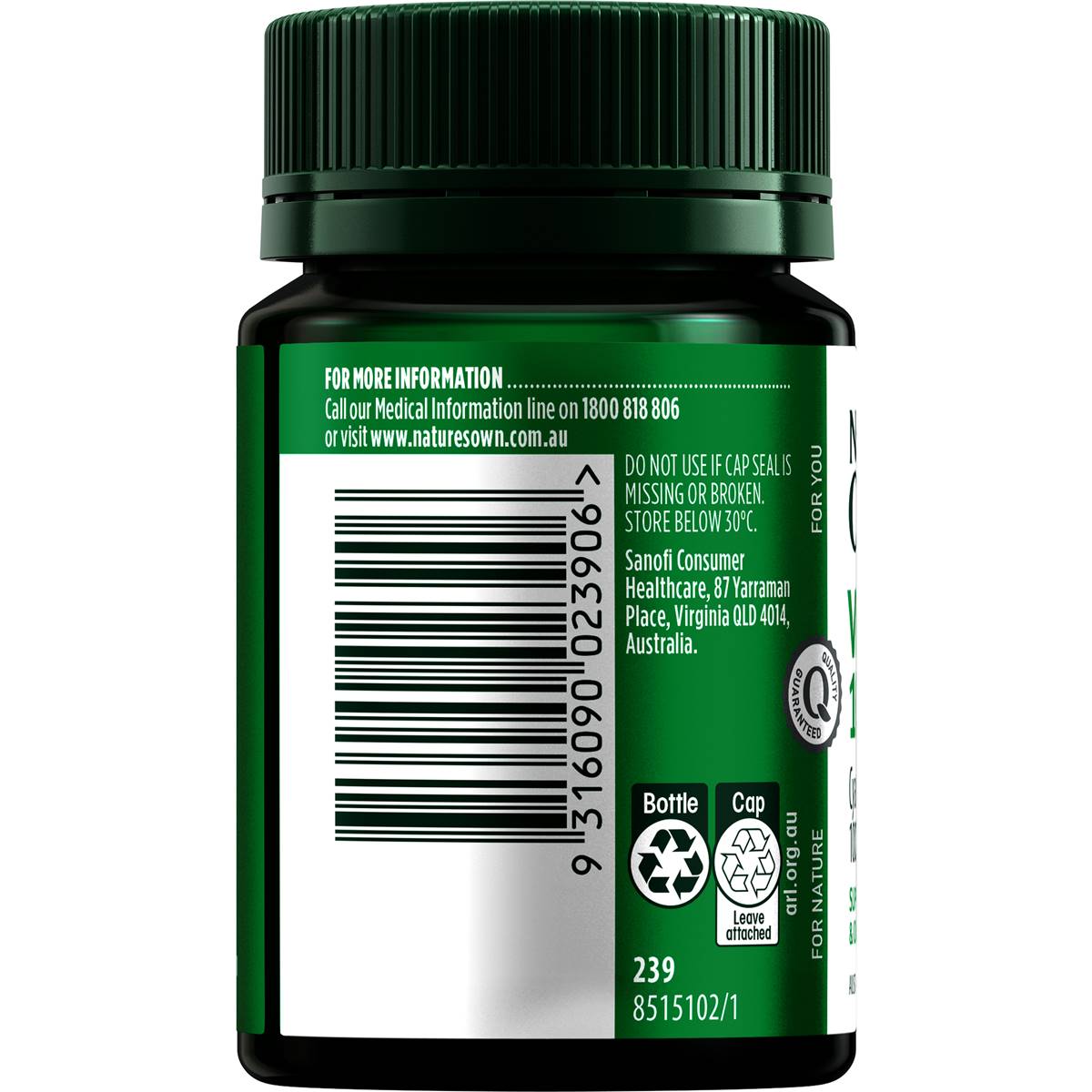 Nature’s Own Vitamin B12 1000mcg 60 Tablets - Cutprice Online