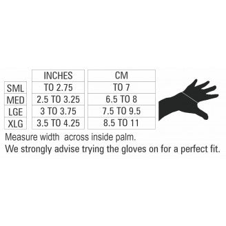 Body Assist Shock Absorbing Leather Half Gloves (Pair) - Cutprice Online