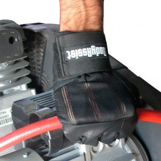 Body Assist Shock Absorbing Leather Half Gloves (Pair) - Cutprice Online