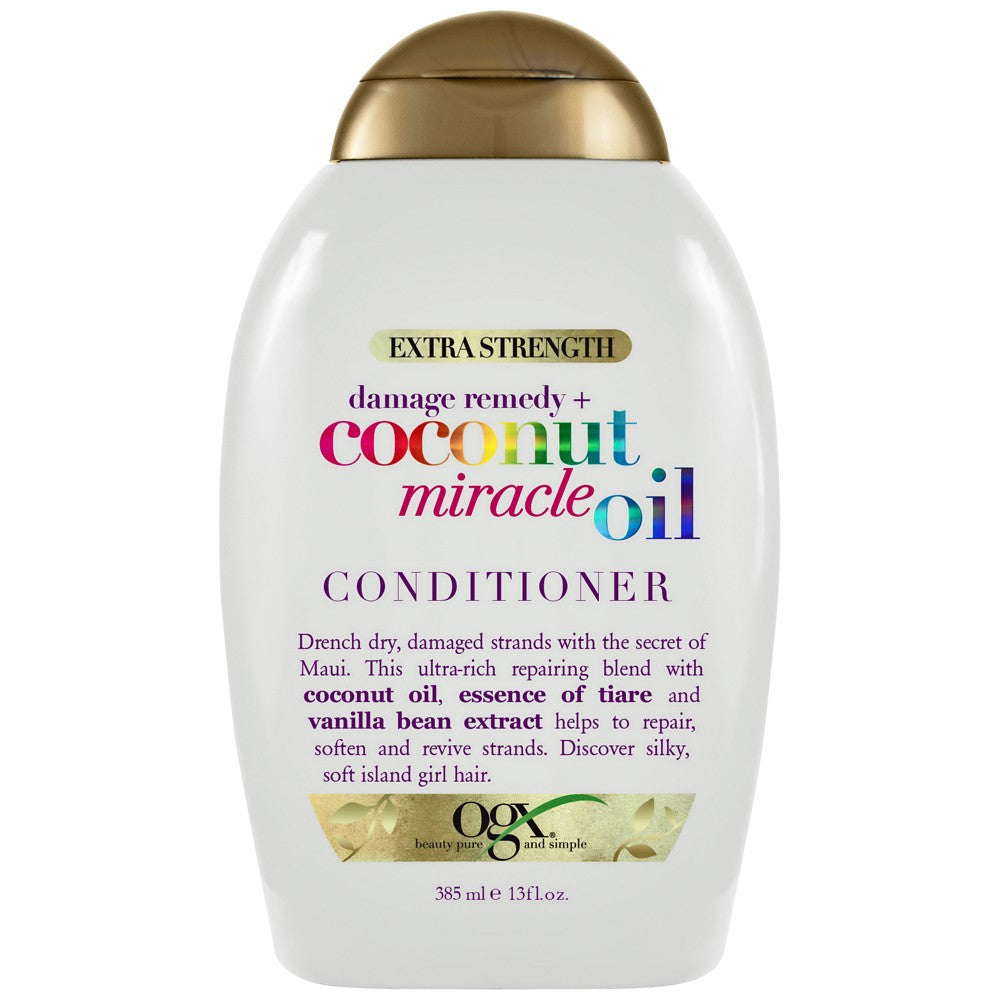OGX Coconut Miracle Oil Extra Strength Conditioner 385mL - Cutprice Online