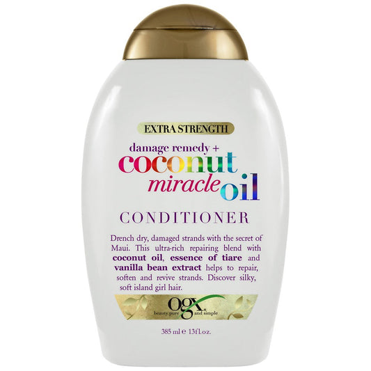 OGX Coconut Miracle Oil Extra Strength Conditioner 385mL - Cutprice Online