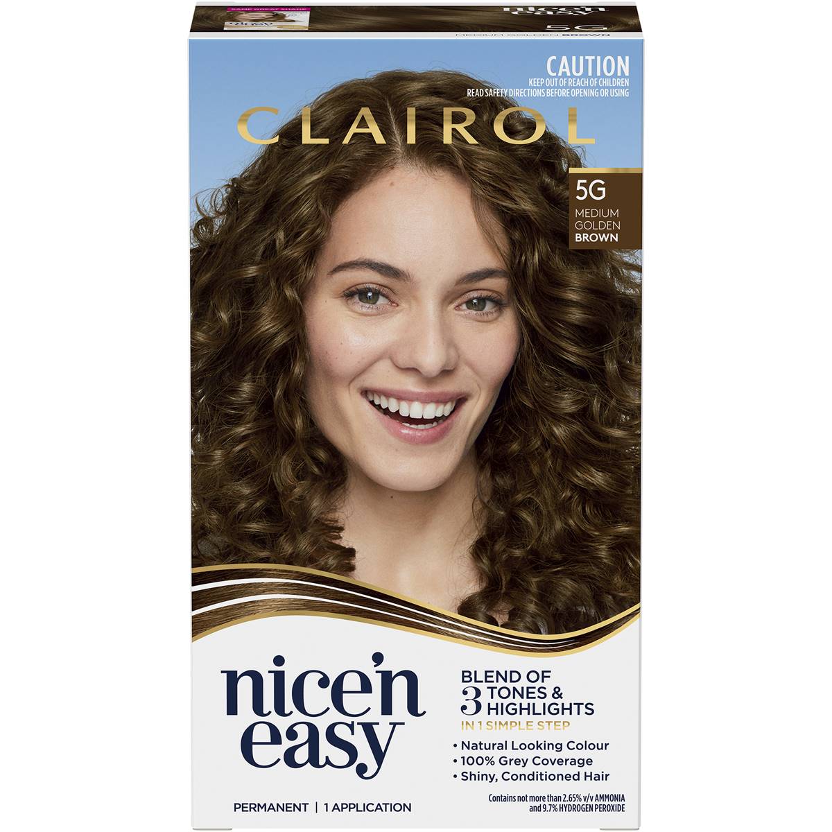 Clairol Nice & Easy 5G Medium Golden Brown Hair Colour - Cutprice Online