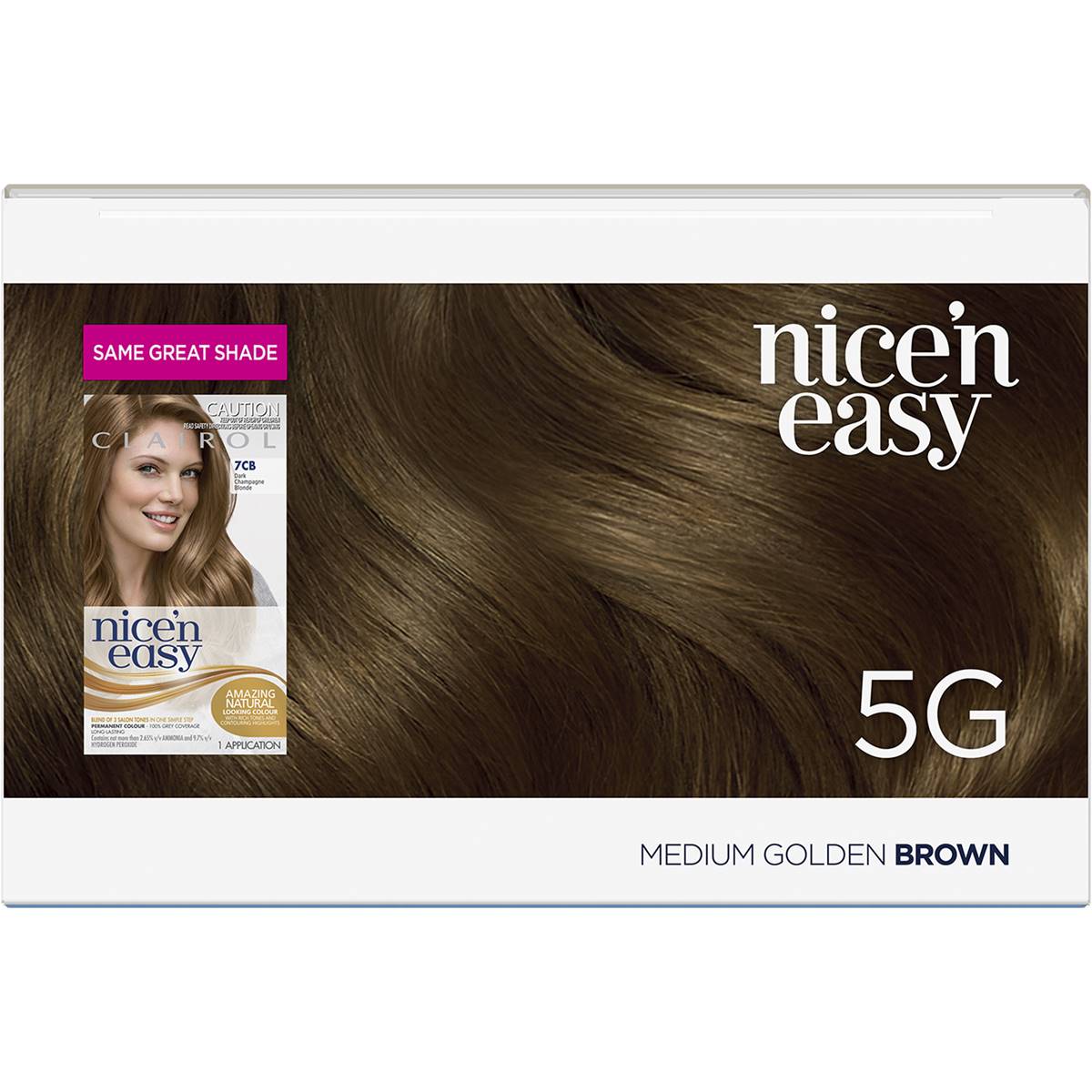 Clairol Nice & Easy 5G Medium Golden Brown Hair Colour - Cutprice Online