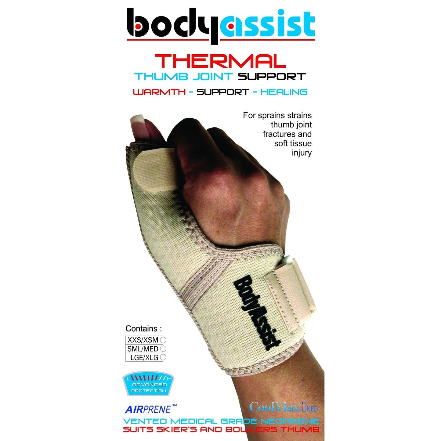 Body Assist Thermal Thumb Joint Support - Cutprice Online