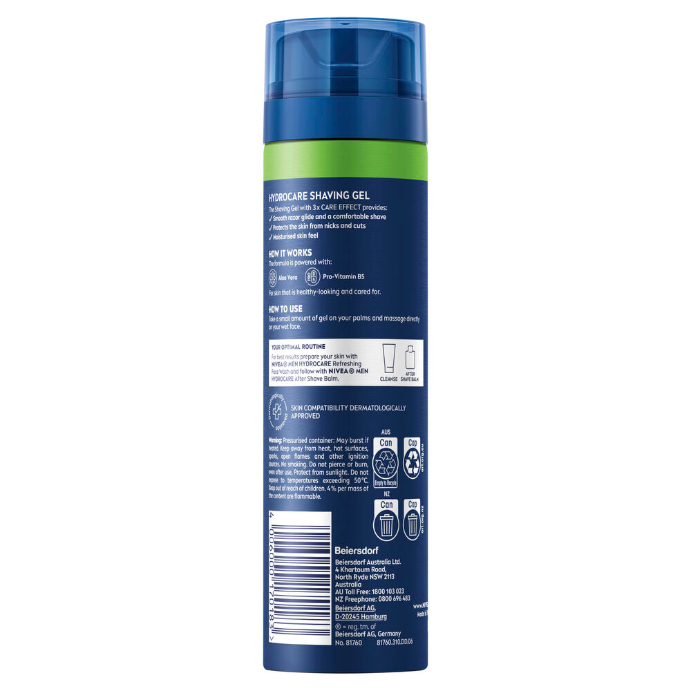 NIVEA Men Protect & Care Moisturising Shaving Gel 200ml