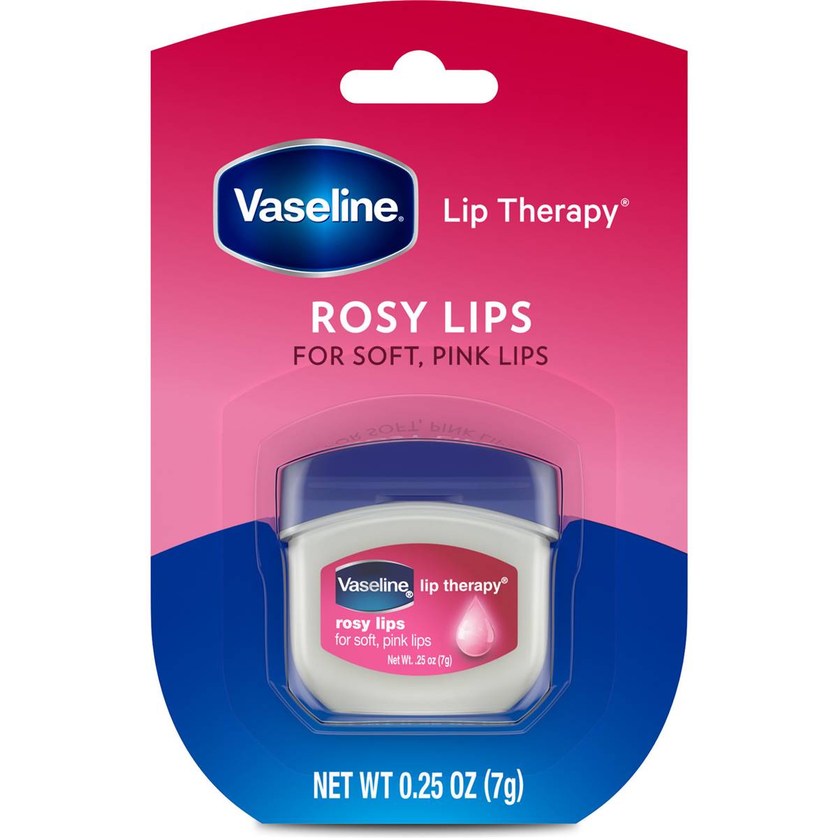 Vaseline Lip Care Tub Rosy 7g - Cutprice Online