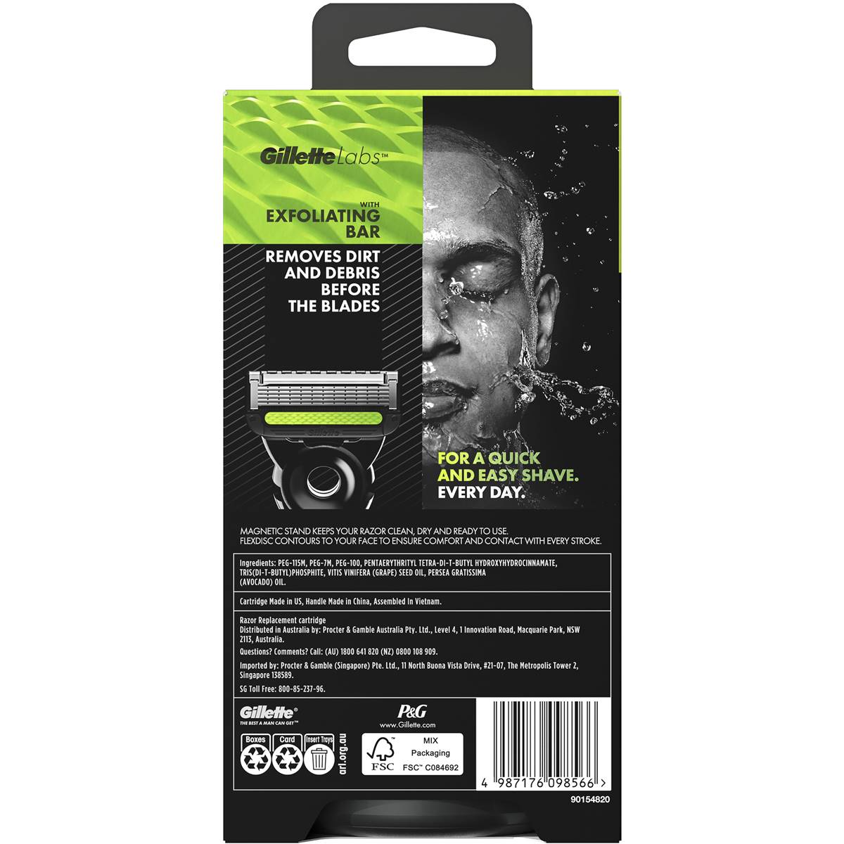 Gillette Labs Razor + 2 Blade Refills - Cutprice Online