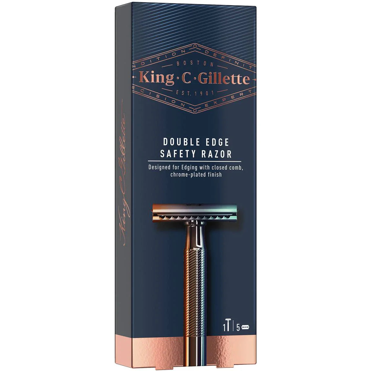 Gillette King C Double Edge Safety Razor - Cutprice Online