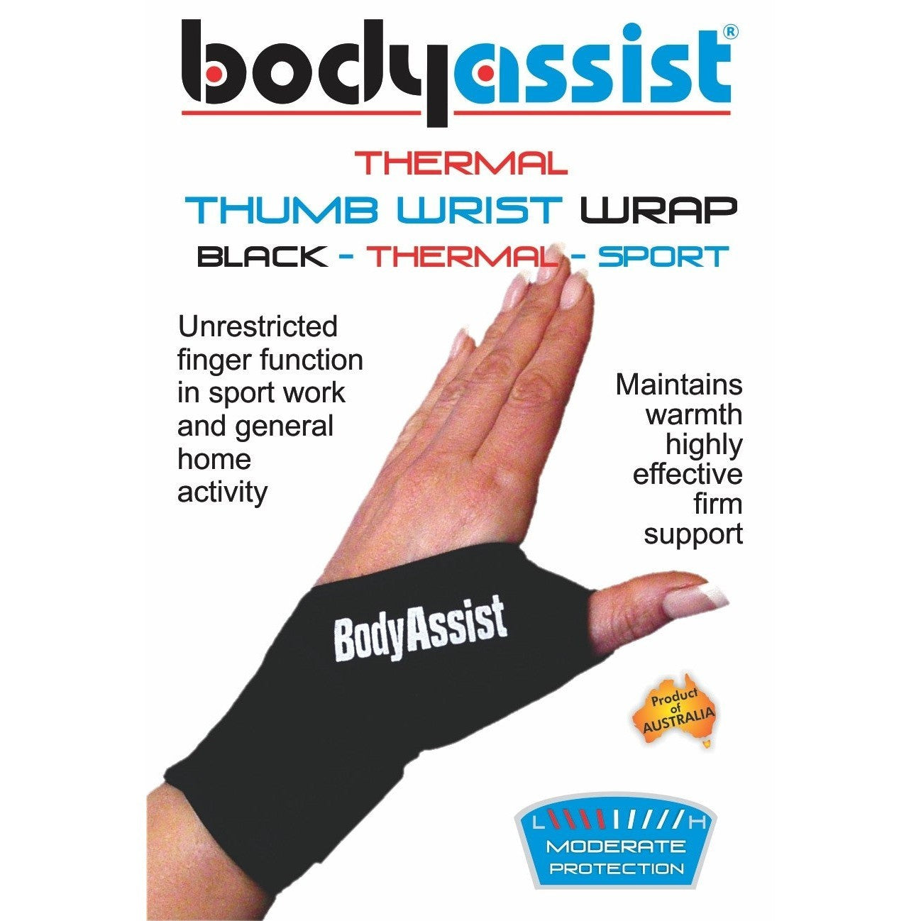 Body Assist Thermal Thumb/wrist Wrap - Cutprice Online