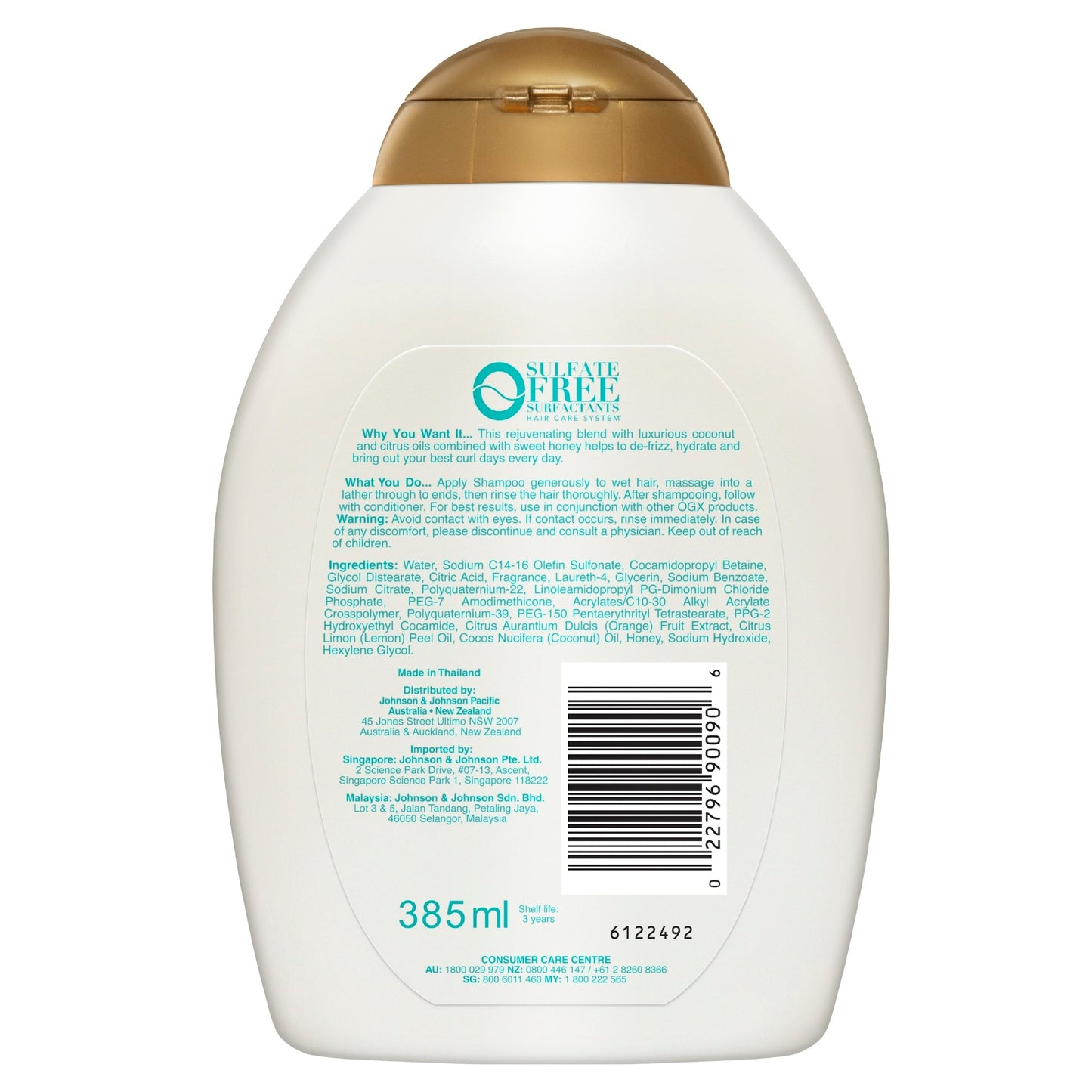 OGX Coconut Curls Shampoo 385mL - Cutprice Online