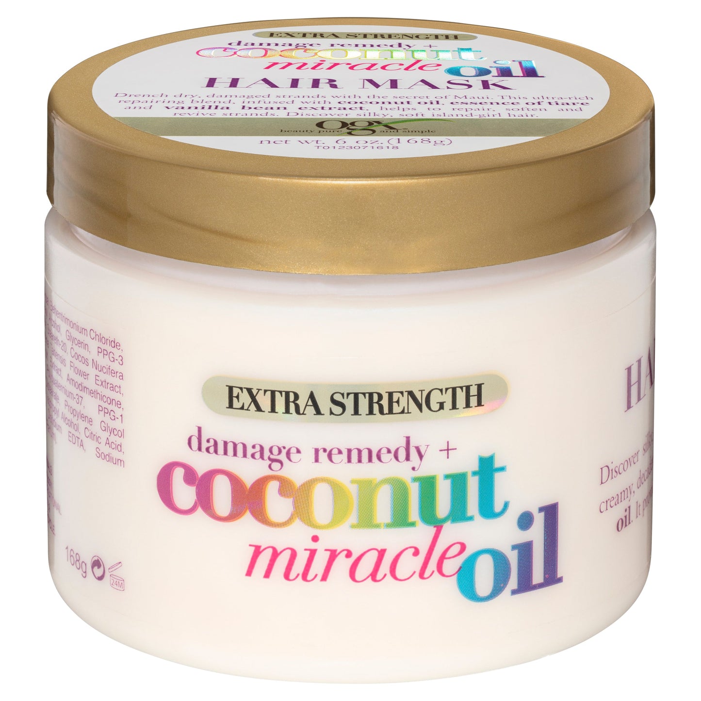 OGX Coconut Miracle Oil Extra Strength Hair Mask 168g - Cutprice Online