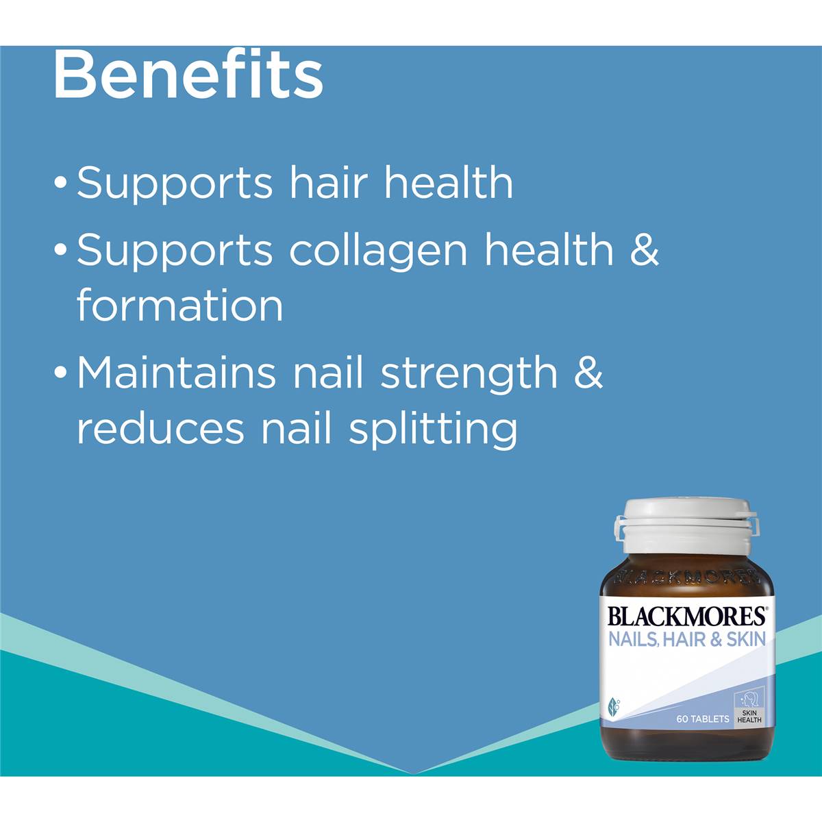 Blackmores Nails Hair & Skin 60 Tablets - Cutprice Online
