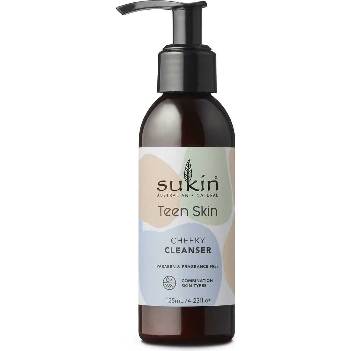 Sukin Teen Skin Cheeky Cleanser 125ml Pump - Cutprice Online