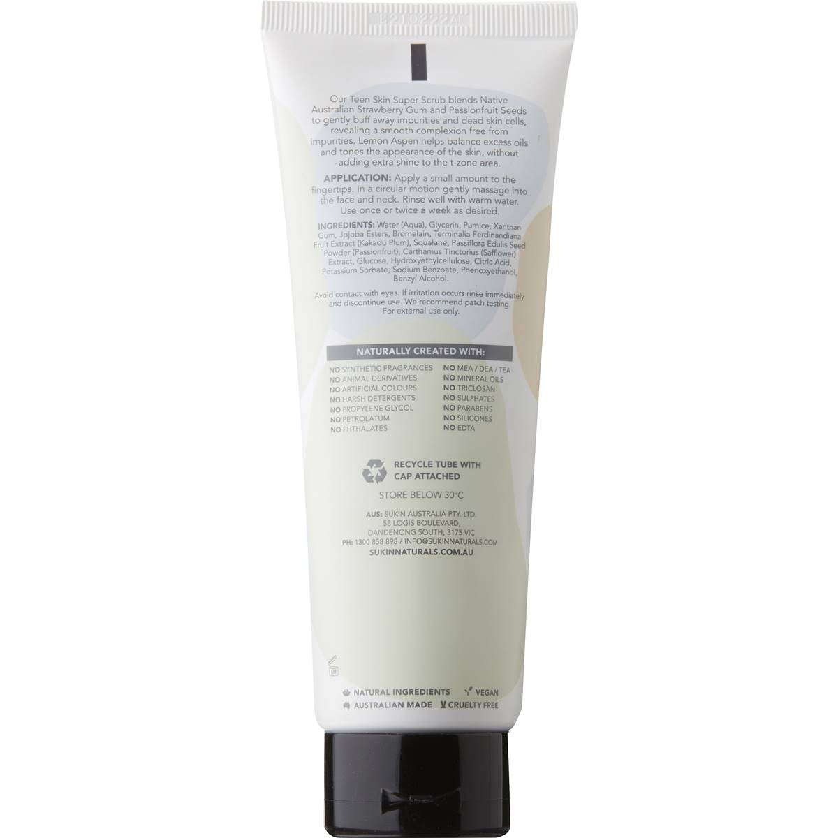 Sukin Teen Skin Super Scrub 125ml - Cutprice Online