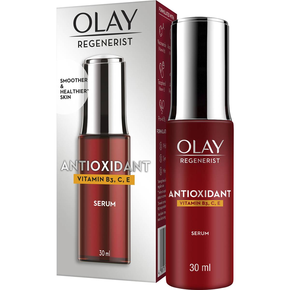 Olay Antioxidant Vitamin B3, C, E Super Face Serum 30mL - Cutprice Online