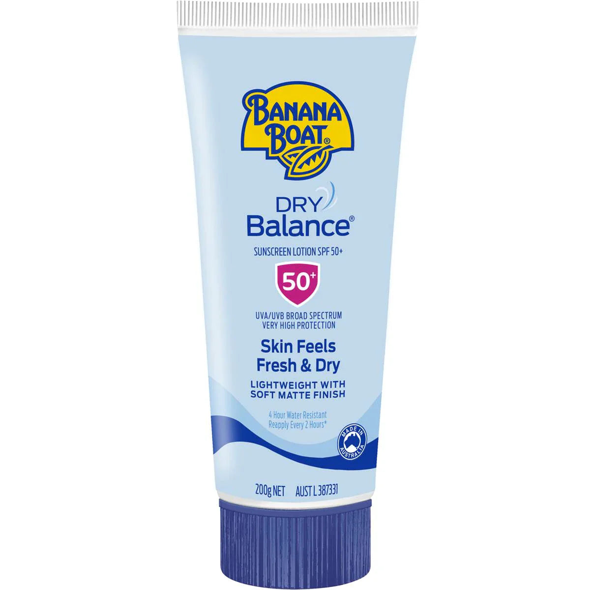 Banana Boat SPF 50+ Dry Balance Sunscreen Lotion 200g - Cutprice Online