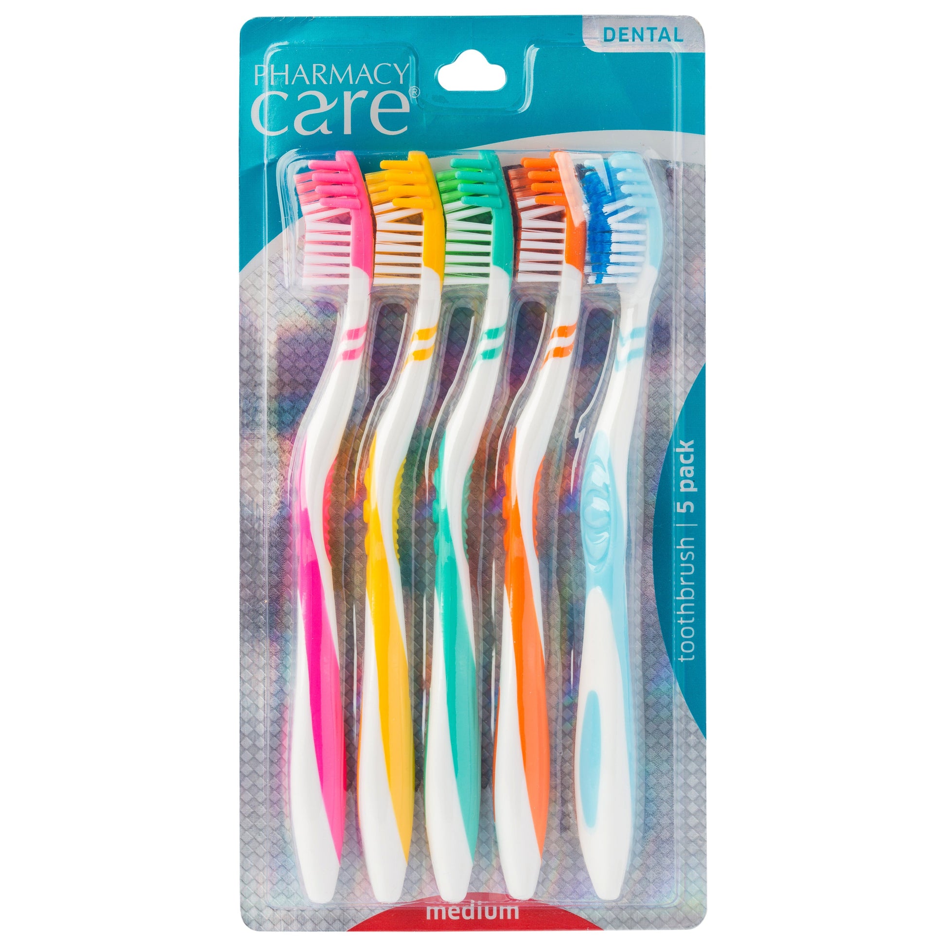 Pharmacy Care Toothbrush Medium 5 Pack - Cutprice Online