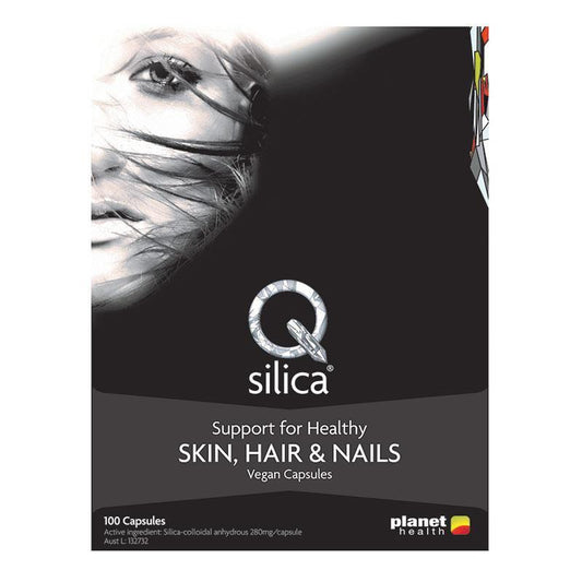 Planet Health Q Silica Original Silica Capsules 100 Capsules