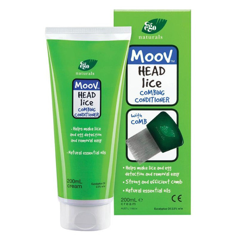 Ego Moov Head Lice Combing Conditioner 200ml - Lice/Nits - Cutprice Online