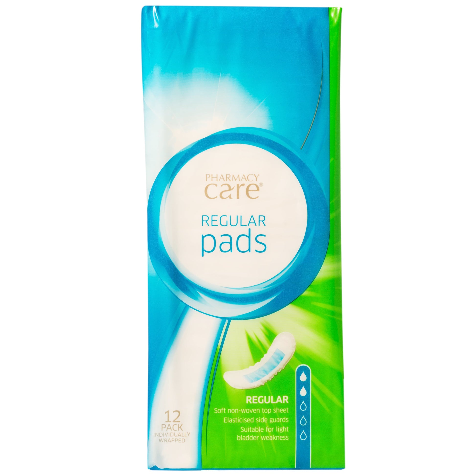 Pharmacy Care Regular Incontinence Pads 12 Pack - Cutprice Online