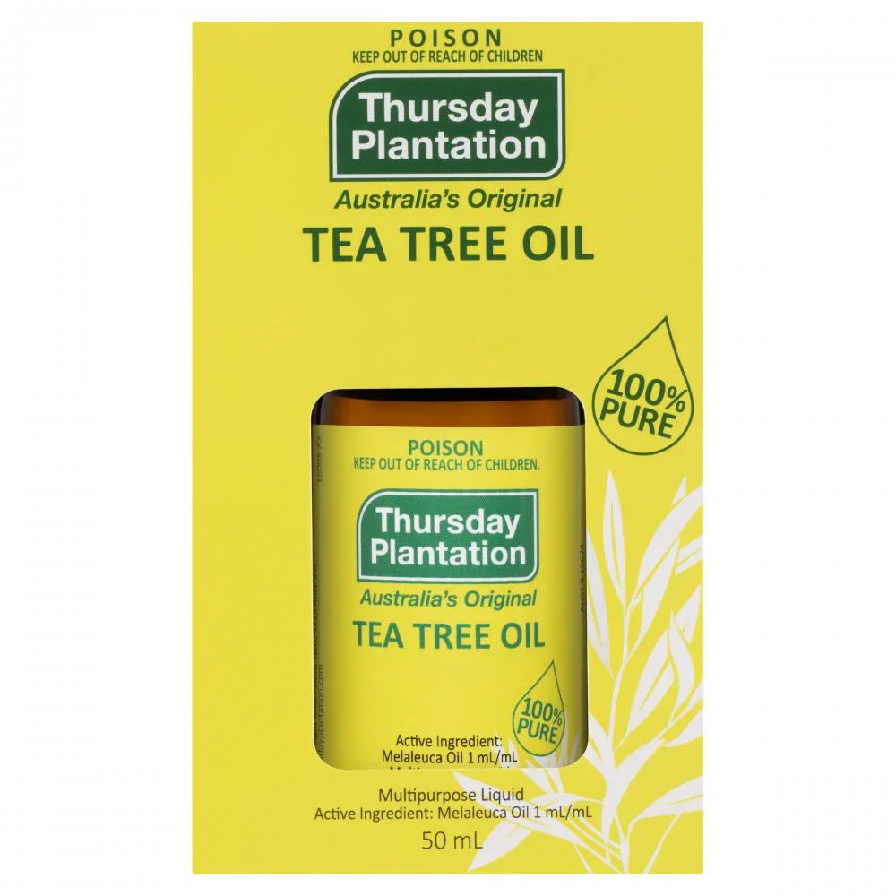 Thursday Plantation Tea Tree Oil 100% Pure 50ml - Cutprice Online